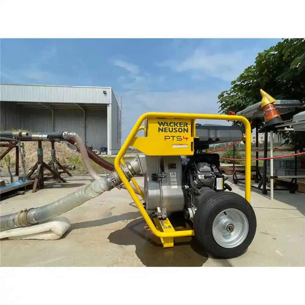 Motobomba à gasolina 15 HP 4 POL 4 t TS4A wacker Vonder — fotografia 11