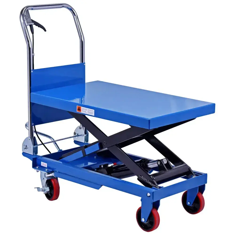 Mesa hidráulica pantográfica ME300 300KG Bovenau — fotografia 8