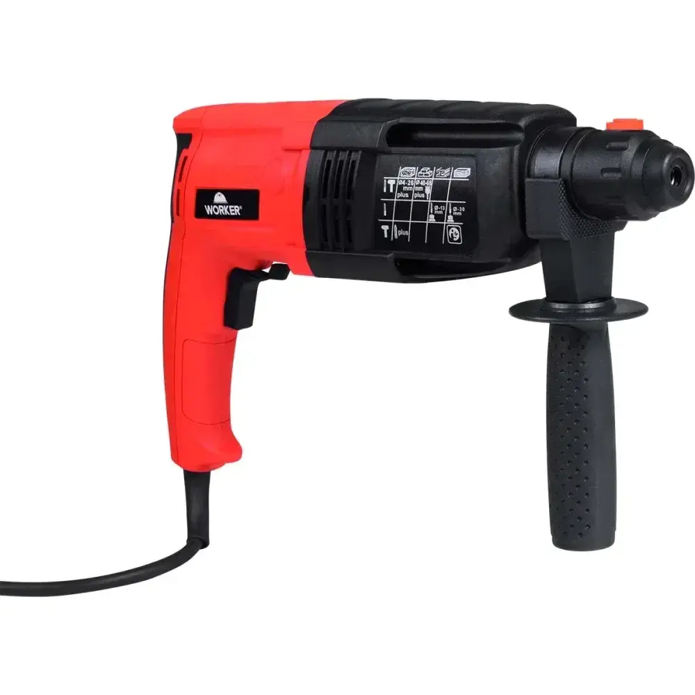 Martelete perfurador rompedor sds plus 620W 127V Worker — fotografia 4