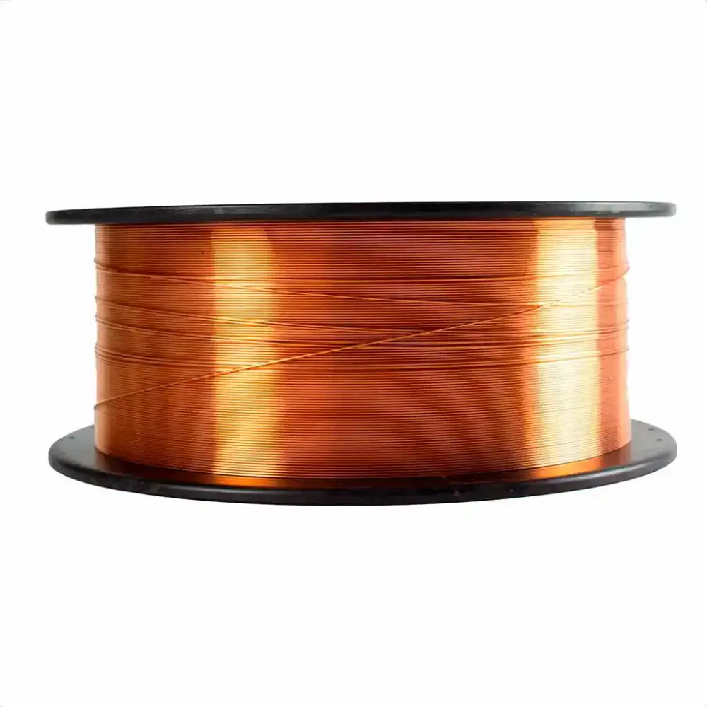 Arame para solda mig 1,2 MM rolo plástico 15 KG ER70S-6 Evald PRO — fotografia 3