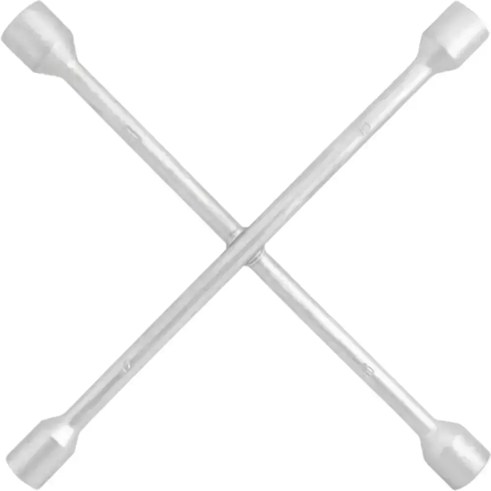 Chave de roda tipo cruz 4 bocas 17X19X21X23MM Evald — fotografia 3