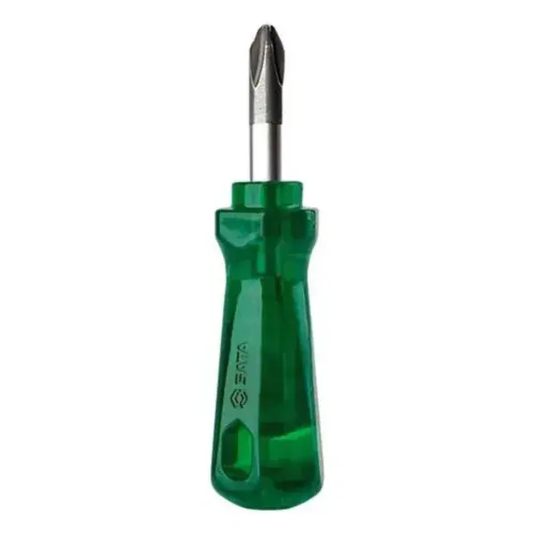 Chave de philips com cabo translucido verde 3/16X1.1/2” Sata — fotografia 3