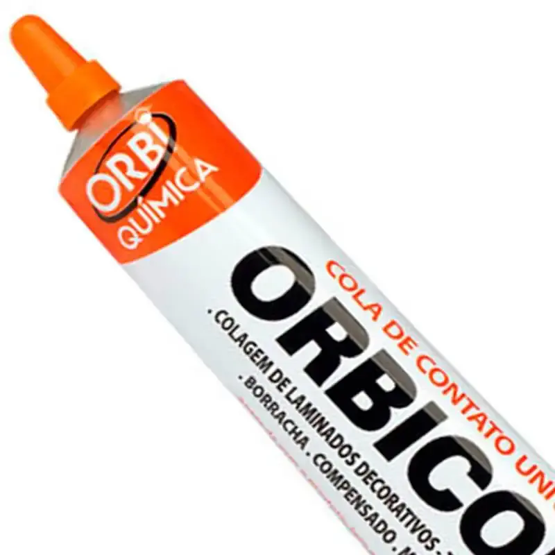 Adesivo cola de contato universal orbicola âmbar 75 GR Orbi química — fotografia 2