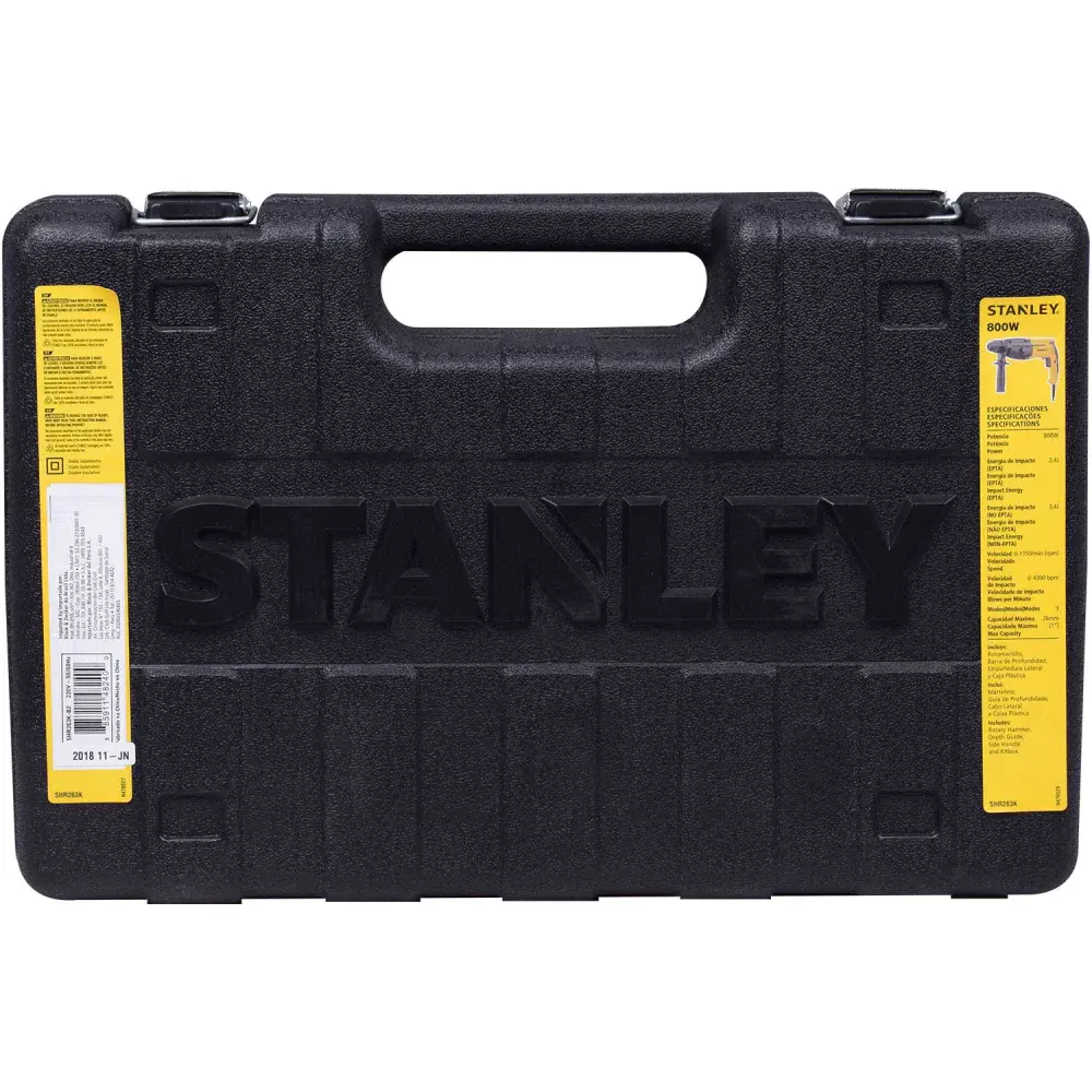 Martelete perfurador sds plus 26MM 800W 220V Stanley — fotografia 5