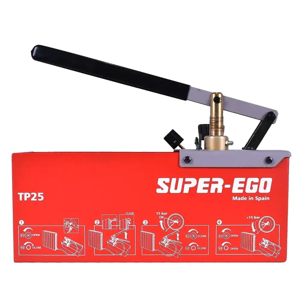 Bomba para teste hidrostático tp 25 até 25 bar super ego — fotografia 8