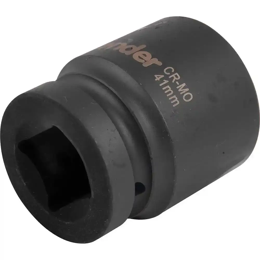 Soquete Sextavado Impacto Encaixe 1 polegada 41MM Cromado VONDER — fotografia 4