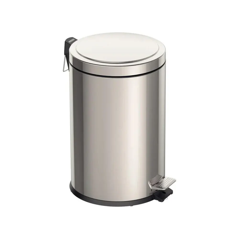 Lixeira aço inox polido com pedal 20L Tramontina