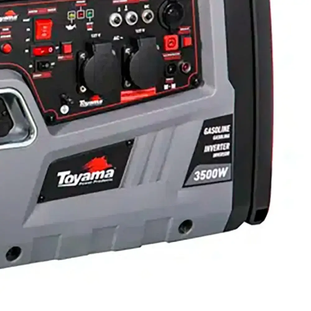 Gerador Gasolina 3.5kva 192 cc Partida Elétrica 4T Digital TG3500ISERP-XP e Controle Remoto TOYAMA 110 V — fotografia 12