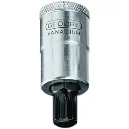 Chave soquete multidentada encaixe 1/2 POL 016740 Gedore — fotografia 3