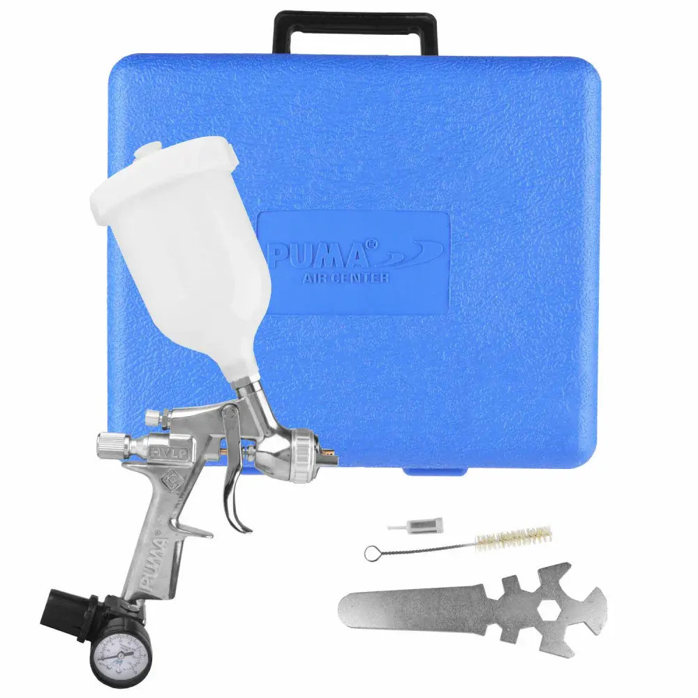 Pistola de pintura de gravidade hvlp AS1006G Puma - bico 1,4MM