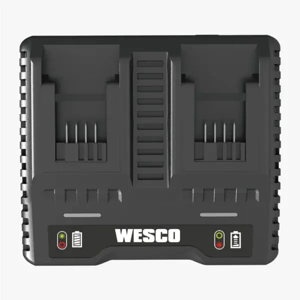Carregador de baterias duplo 18V 2.0AH WS9919 - Wesco
