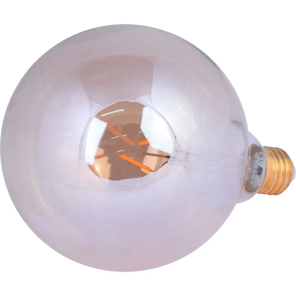 Lâmpada led filamento vintage globo G125 bivolt Liege — fotografia 2
