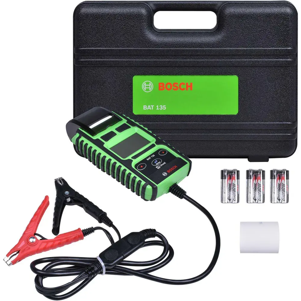 Testador de bateria automotivo com impressora BAT135 bosch Bosch Automotivo