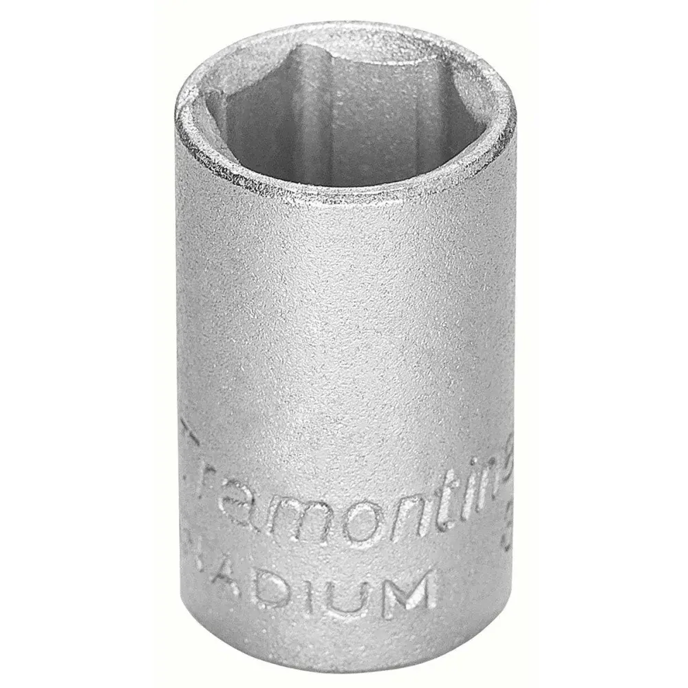 Soquete sextavado em aço cromo vanádio 8MM 3/8" Tramontina — fotografia de referência