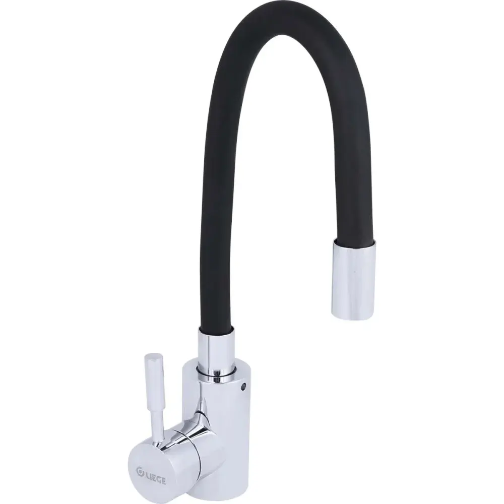 Torneira para cozinha com misturador polido 1.1/4” Liege — fotografia de referência