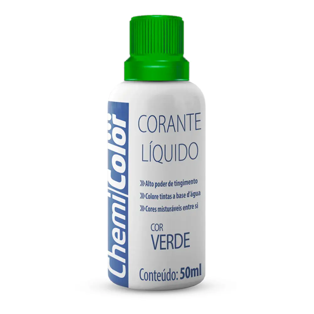Corante liquido verde Chemicolor
