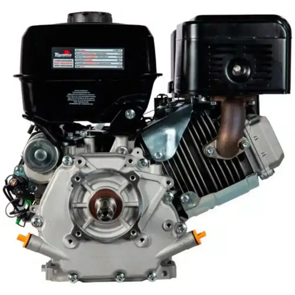 Motor a gasolina 17,0HP 4 tempos partida elétrica TE180EK-XP Toyama — fotografia 4