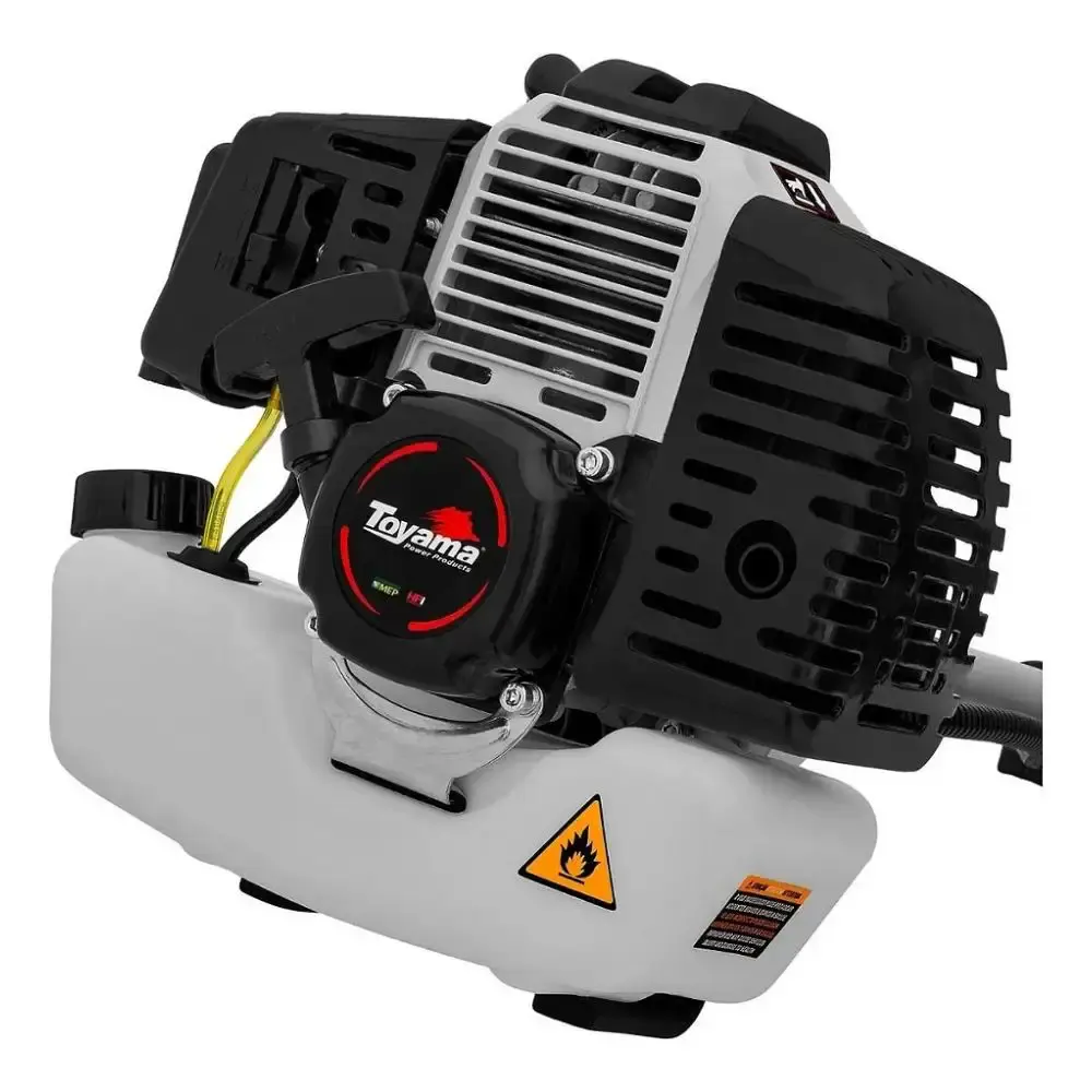 Roçadeira lateral à gasolina 2T 42,7CC 1,7HP com lâmina e carretel de nylon Toyama — fotografia 3
