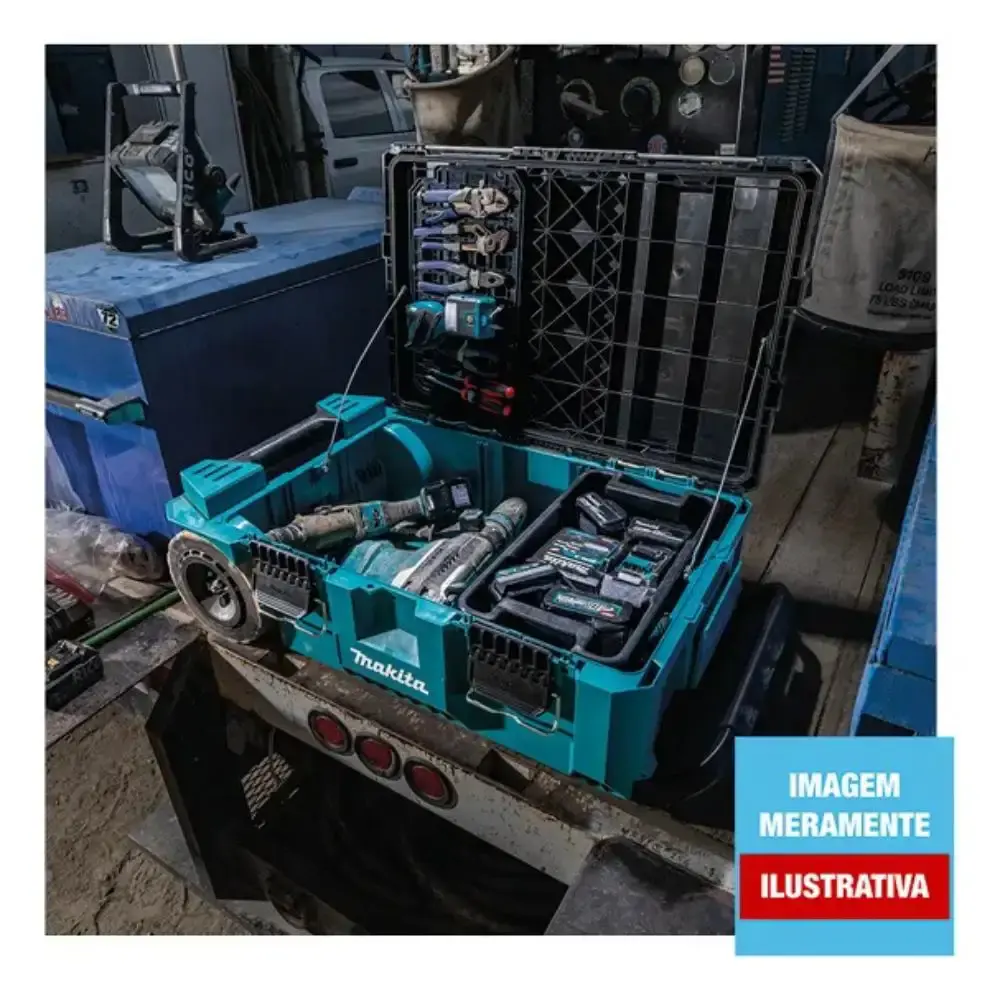 Caixa de ferramentas com rodas maktrak T-90009 Makita — fotografia 9