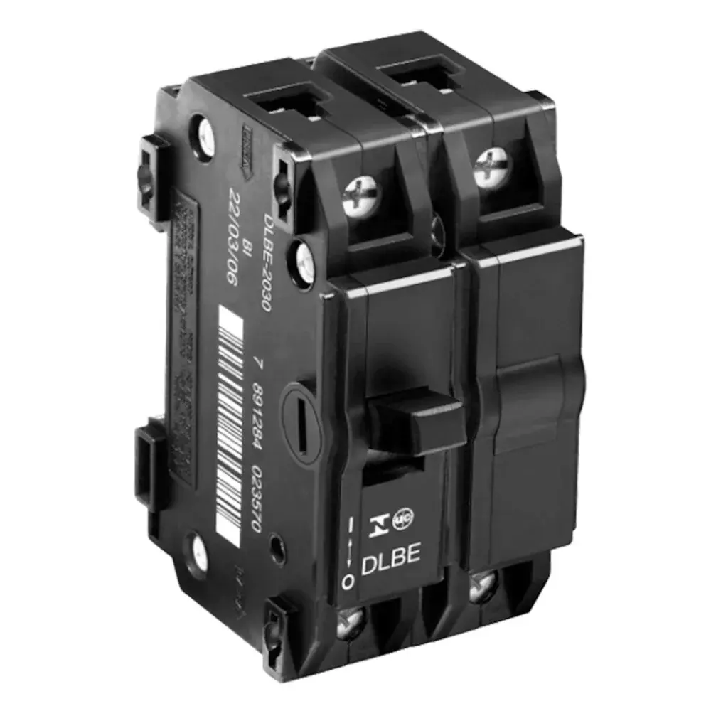 Disjuntor bipolar nema 30A C10 GE