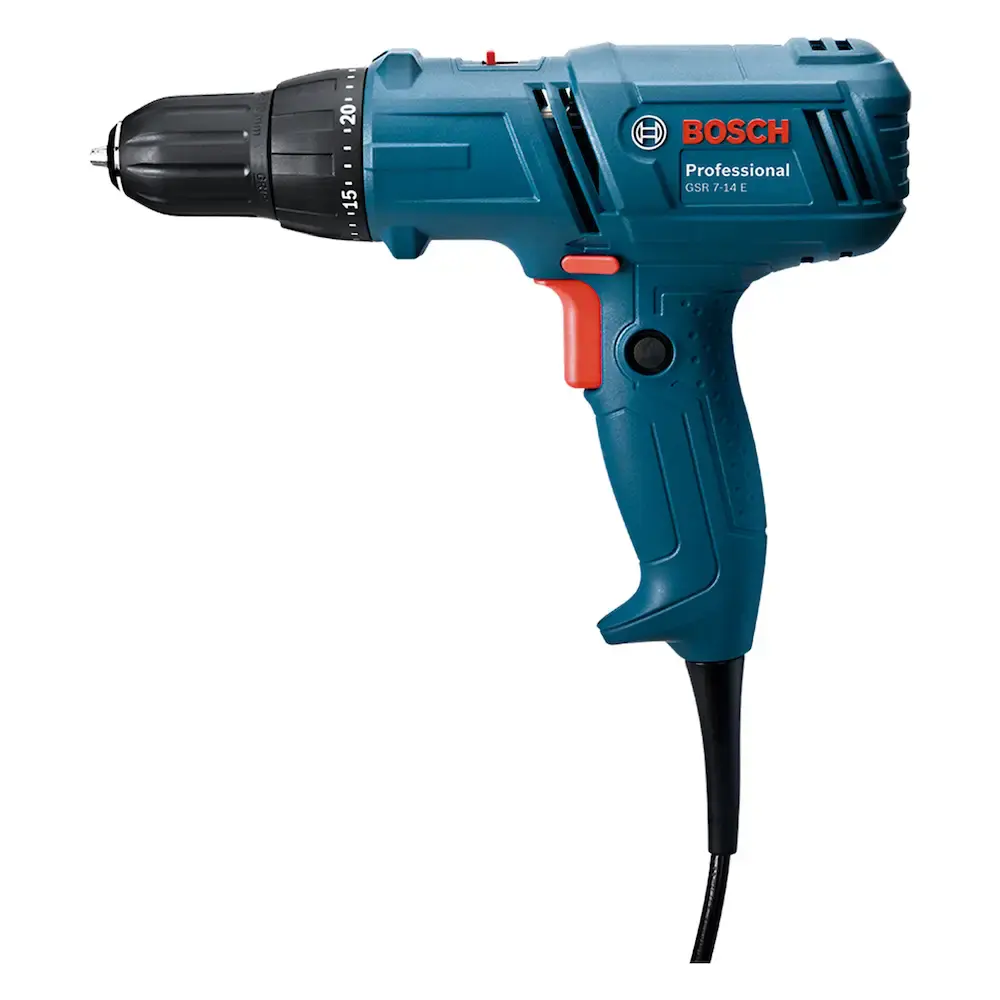 Parafusadeira e furadeira Bosch GSR 7-14 E 400W cabo 4m 220 V — fotografia 3