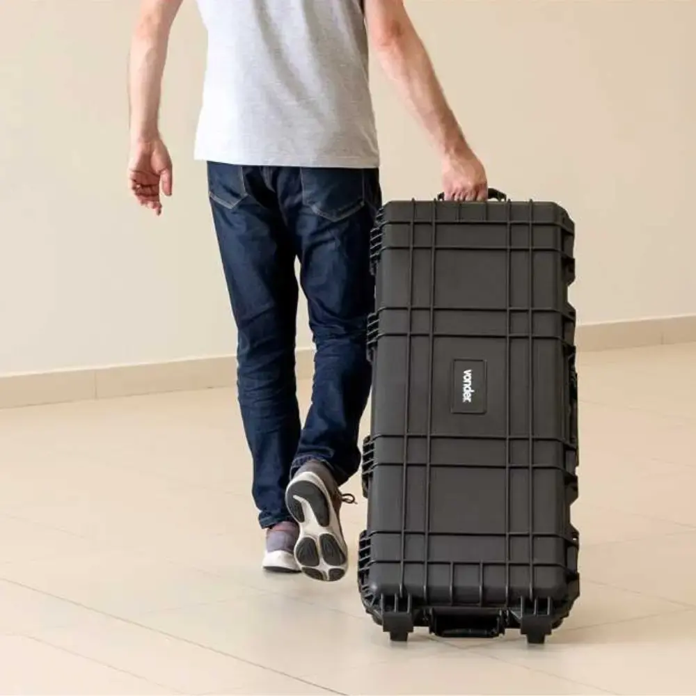 Maleta anti-impacto com rodas 30KG MIV 970 Vonder — fotografia 7