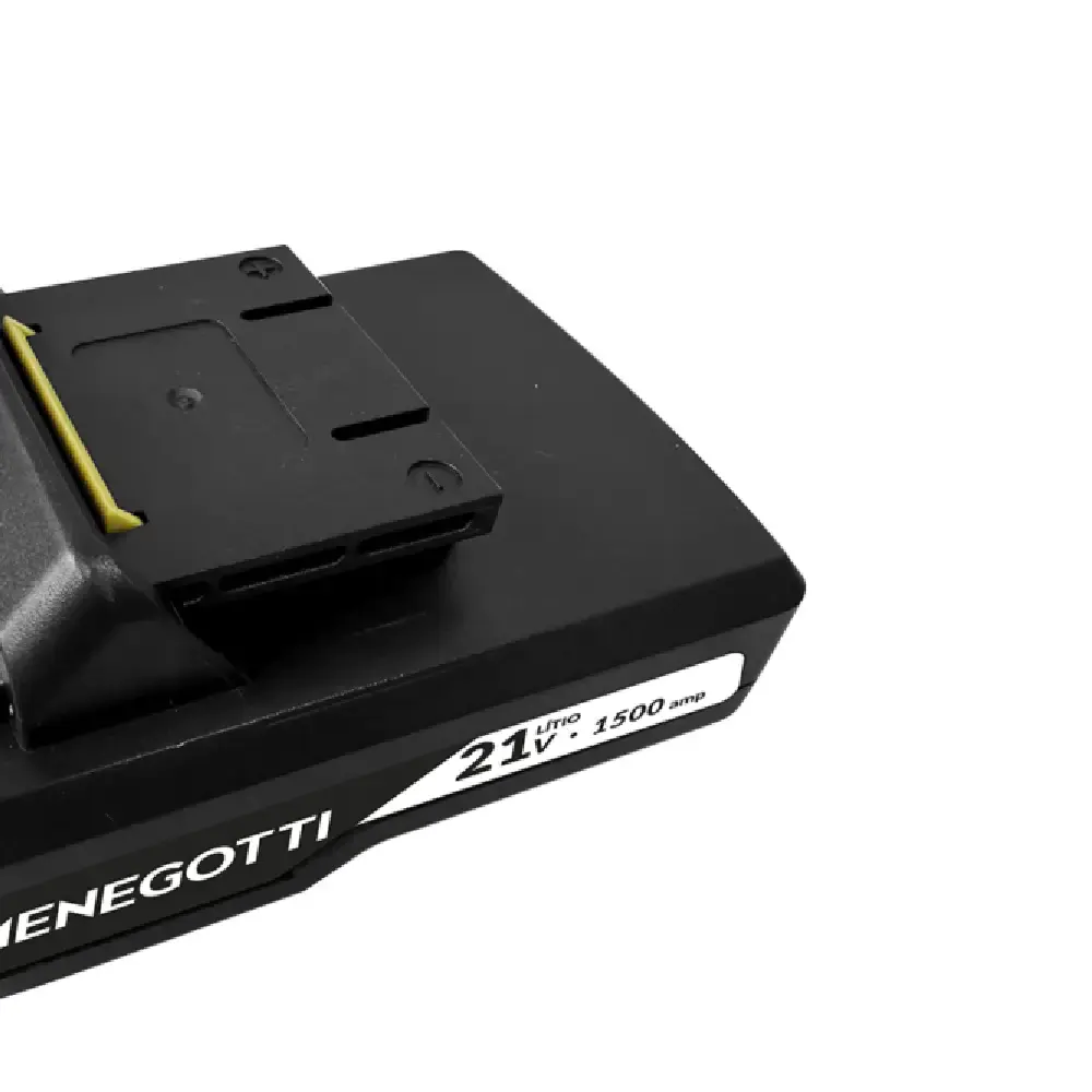 Bateria de lítio 21V 1.5AH MPB-21 Menegotti — fotografia 3