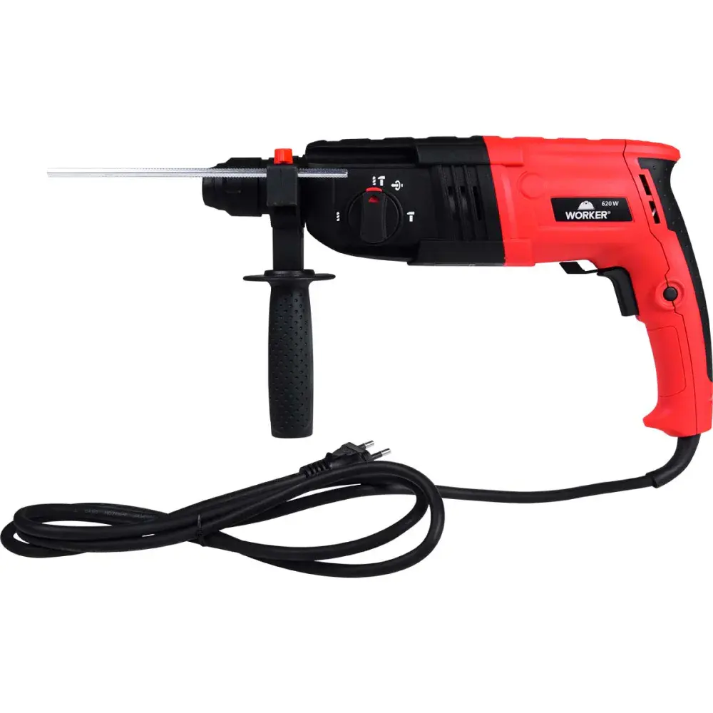 Martelete perfurador rompedor sds plus 620W 2,8J 220V Worker — fotografia 2