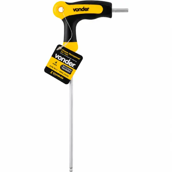 Chave allen abaulada 4 MM longa - Vonder — fotografia de referência