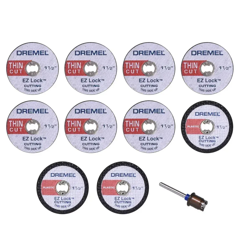 Kit de acessórios para cortar EZ688 Dremel - 11 peças — fotografia 8