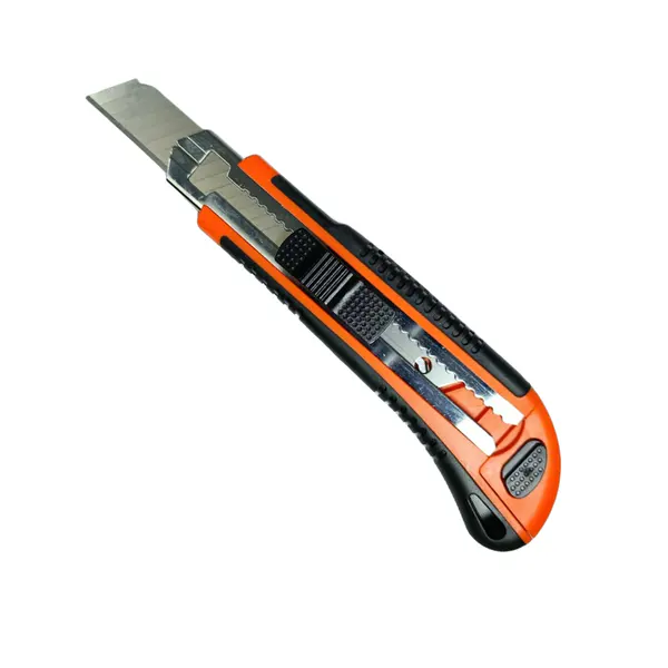 Estilete 18MM plástico emborrachado - Harden