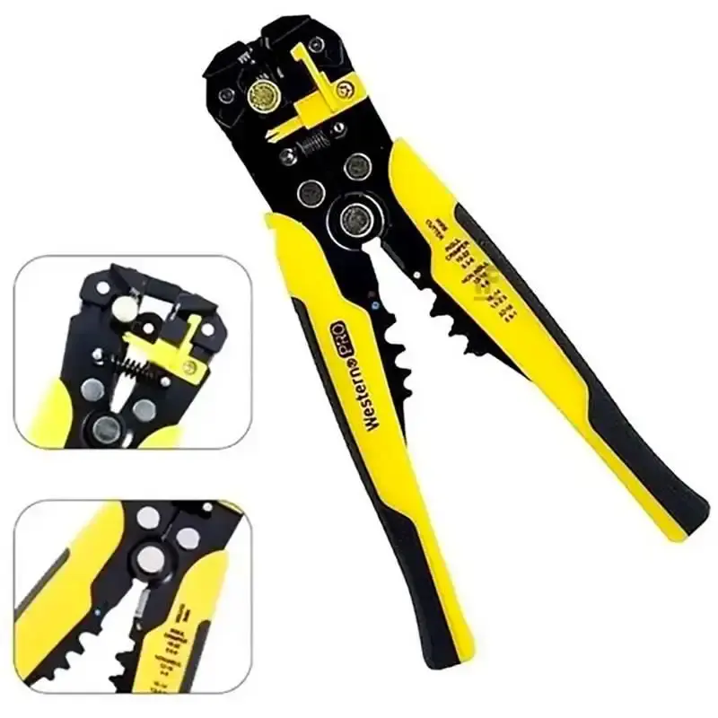 Alicate desencapador. crimpador e cortador de fios V-318 Western