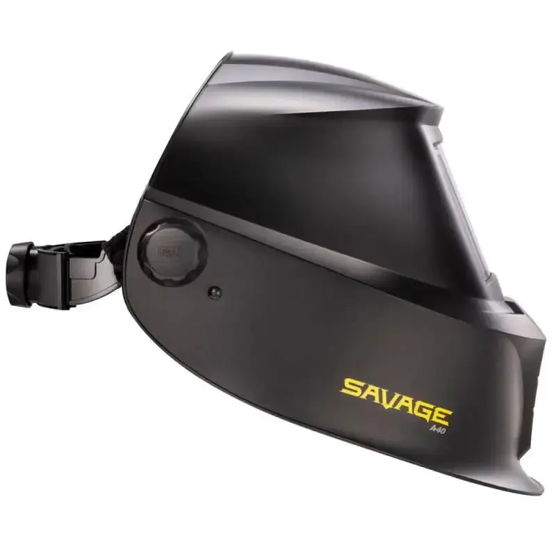 Máscara para solda automática regulagem 9 à 13 A40 savage preta 742088 Esab — fotografia 3