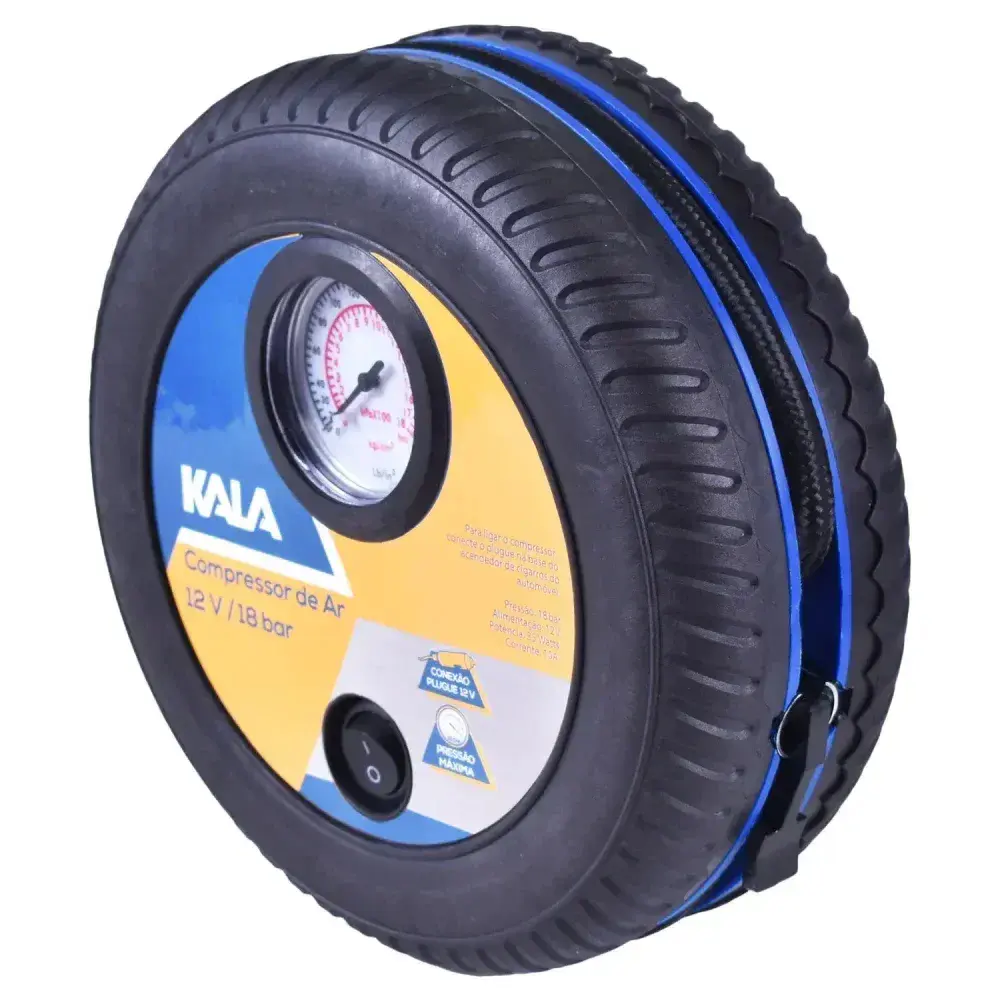 Compressor de ar 18 bar 35W 12V Kala — fotografia 10