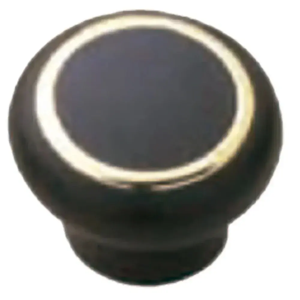 Puxador bolinha graf modelo 70 anel cromado 50 peç Gecele