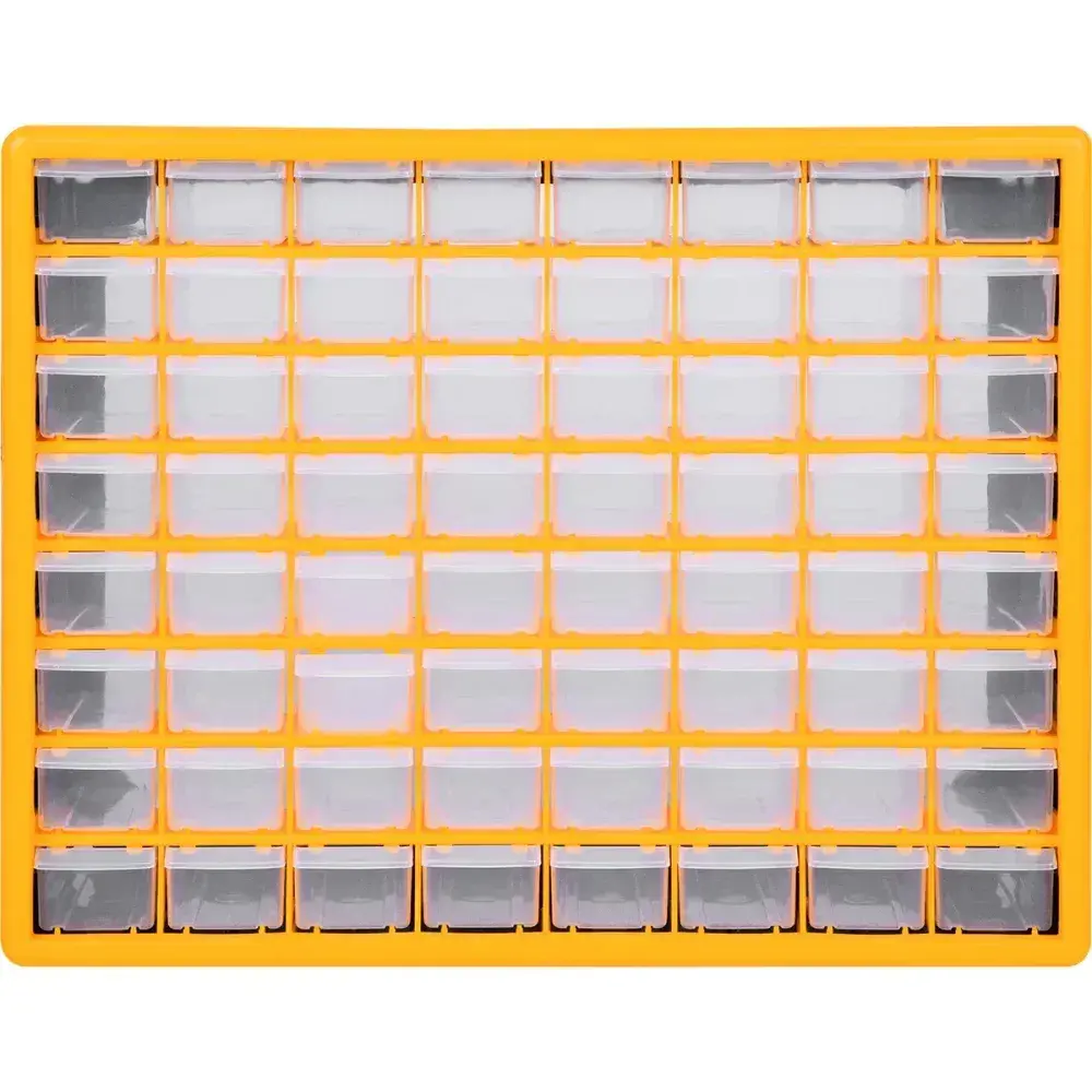 Organizador plástico multiuso 64 gavetas Bumafer — fotografia 7
