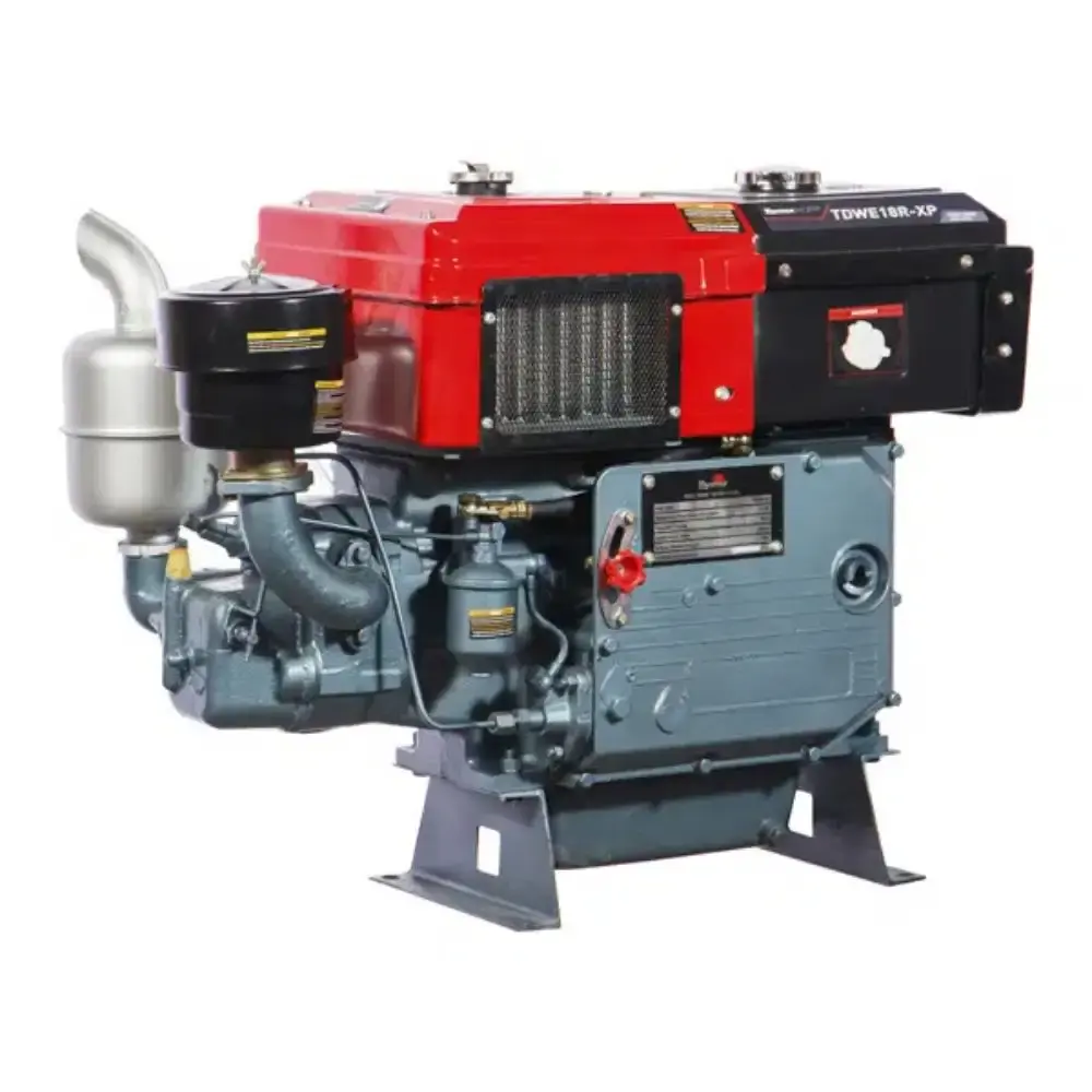 Motor diesel 16,5 HP partida manual refrigerado a água TDWE18R-XP Toyama