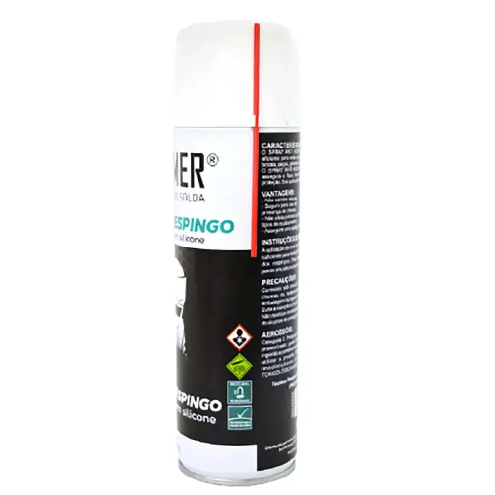 Spray anti respingo para solda 300ML Balmer — fotografia 7