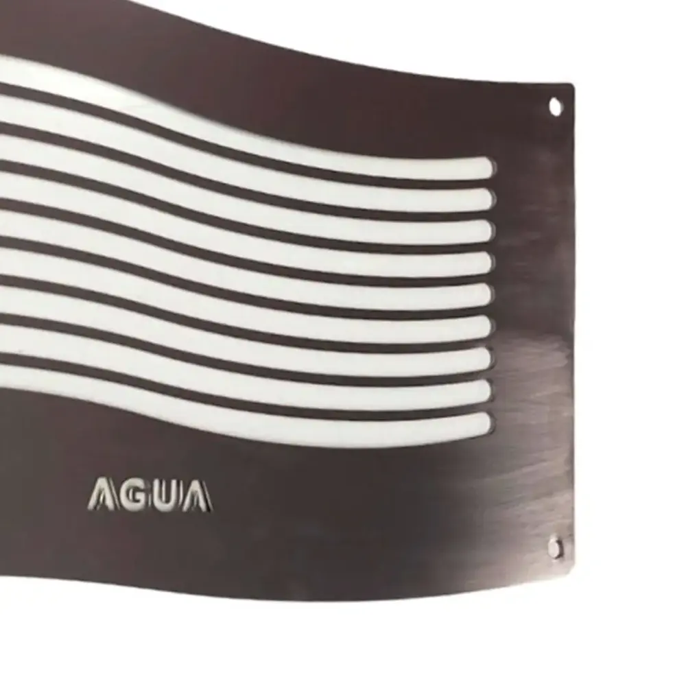 Visor em Inox para Leitura de Água 37 x 9 CM EVALD — fotografia 5