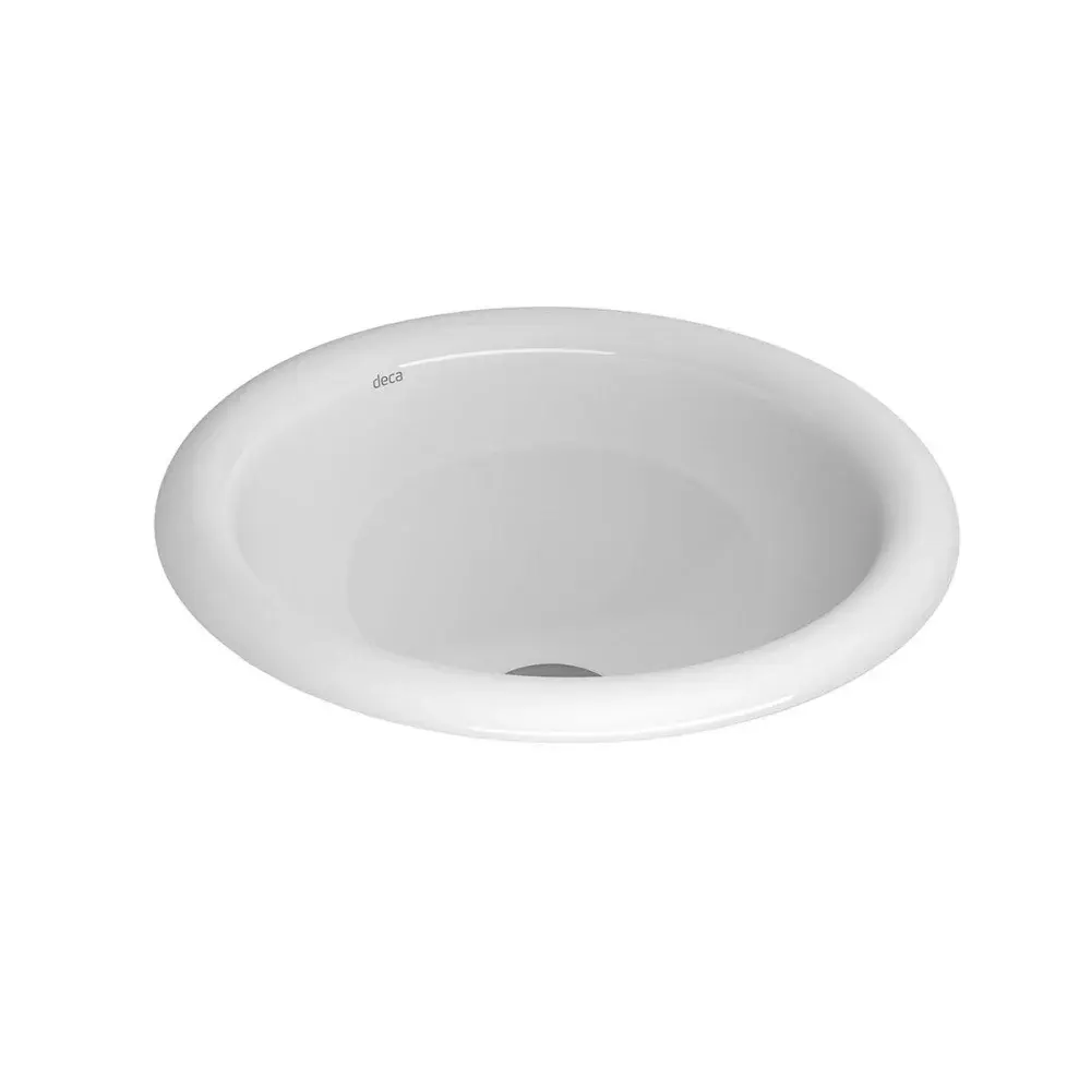 Cuba de sobrepor redonda branco 310MM Deca