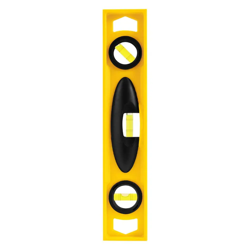 Nível de resina estrutural amarelo 3 bolhas 12”305MM Stanley