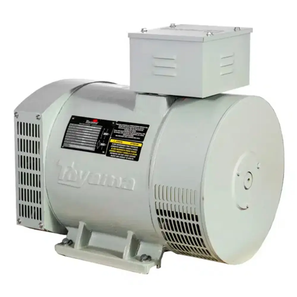 Alternador 30 KVA monofásico 127/220V TA30.0CS2 4 polos 270-006 Toyama — fotografia 3