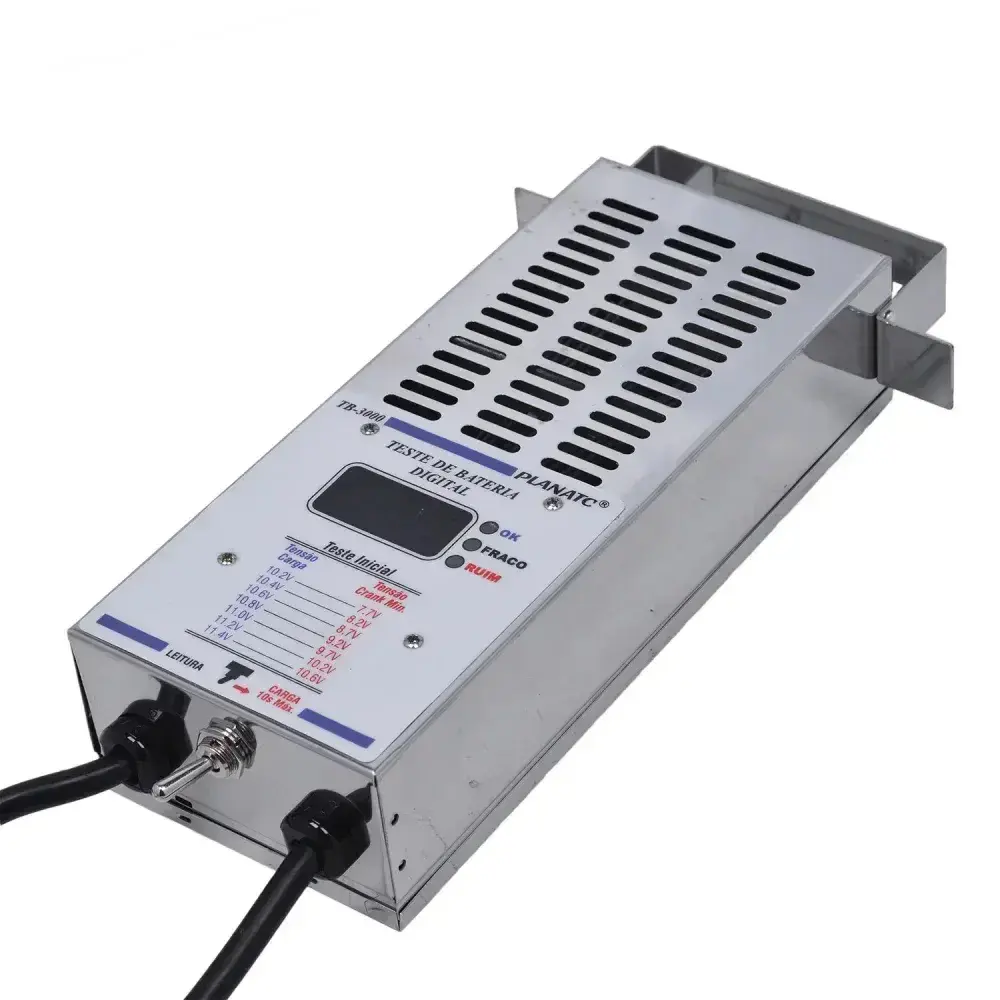Teste de bateria modelo alternador com 500A da Planatc — fotografia 8