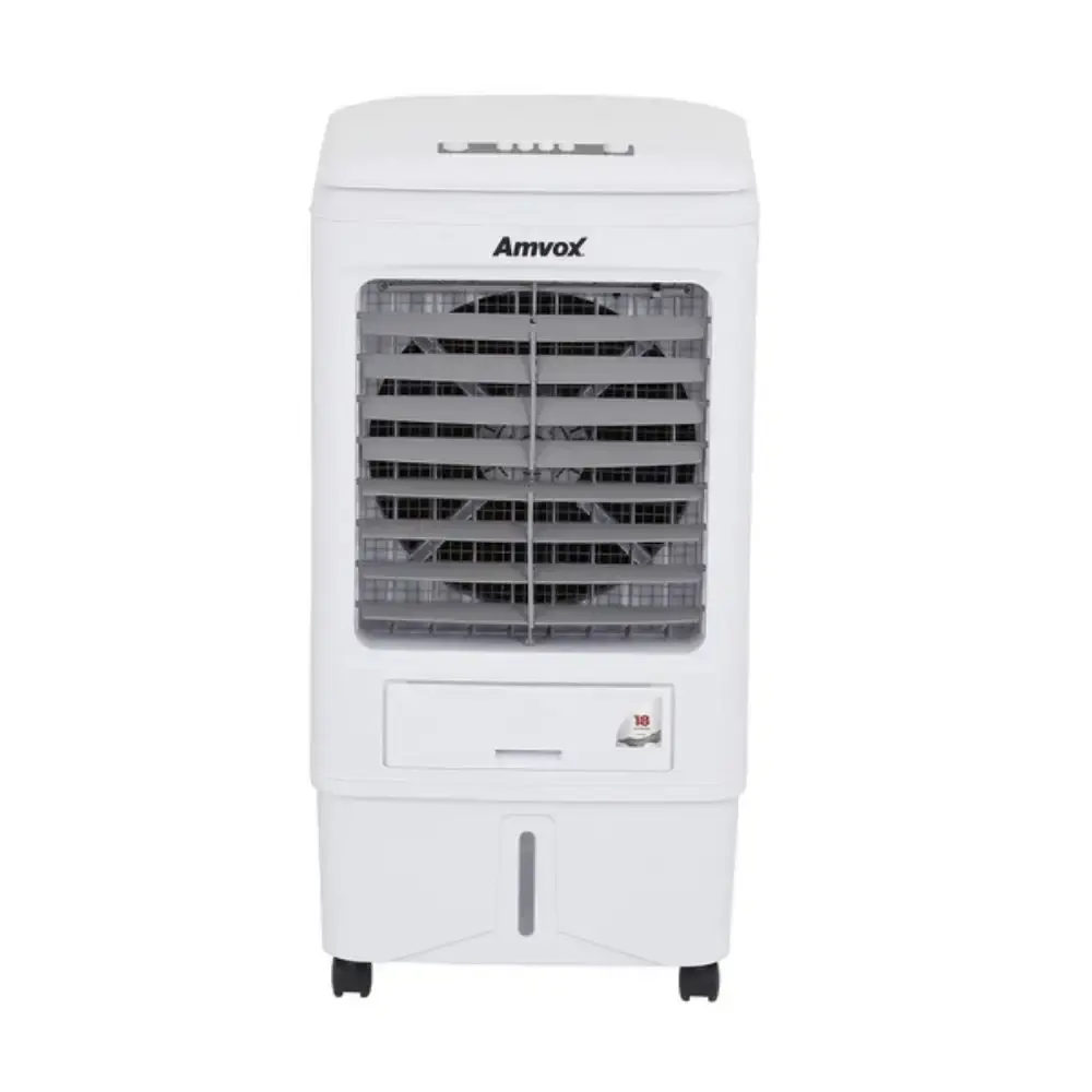 Climatizador de ar 3 velocidades 18 litros 90/95W ACL branco Amvox 110 V — fotografia 6
