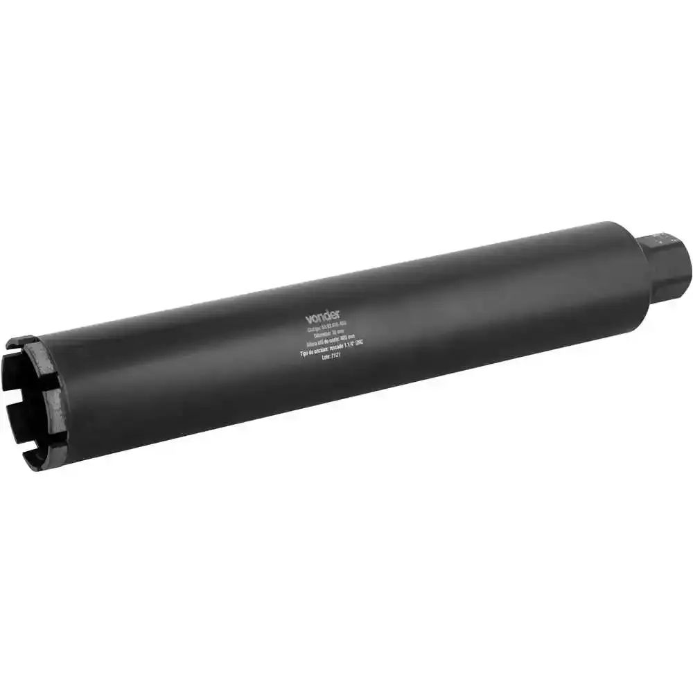 Coroa Diamantada 76mm x 450mm VONDER — fotografia de referência
