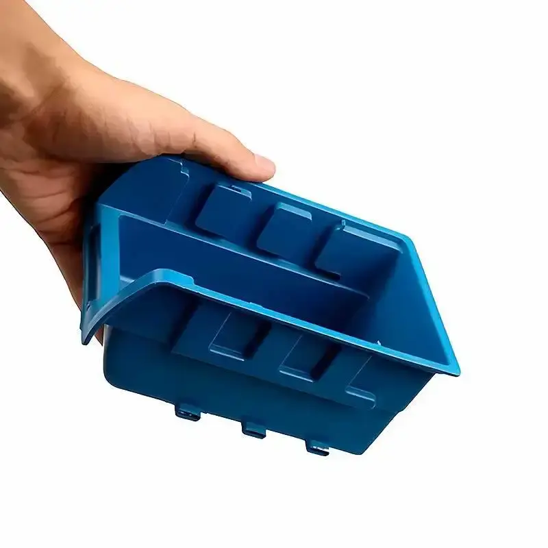 Caixa plástica N°5 azul porta componentes prática 5A Marcon — fotografia 4