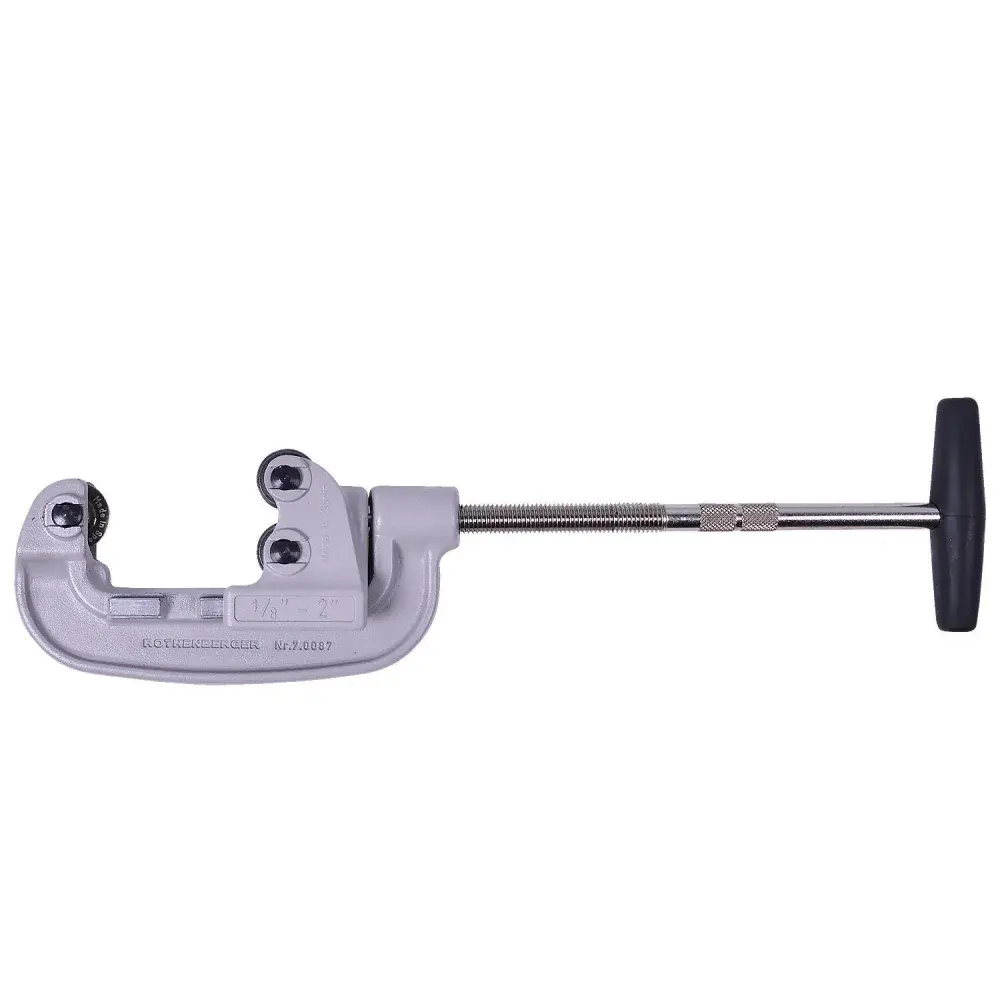 Corta-tubos inox super capacidade 1/8" a 2" modelo profissional Rothenberger — fotografia 3