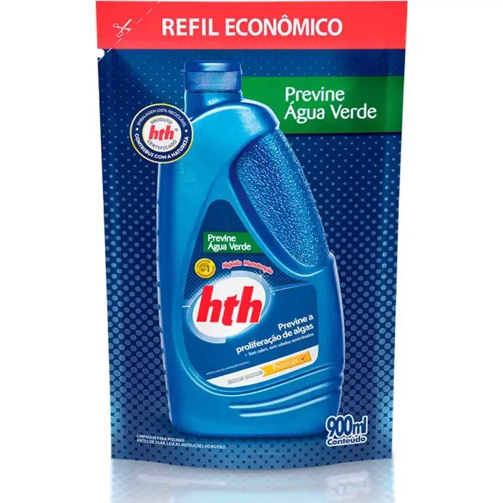Algicida previne água verde 900ML refil HTH — fotografia 2