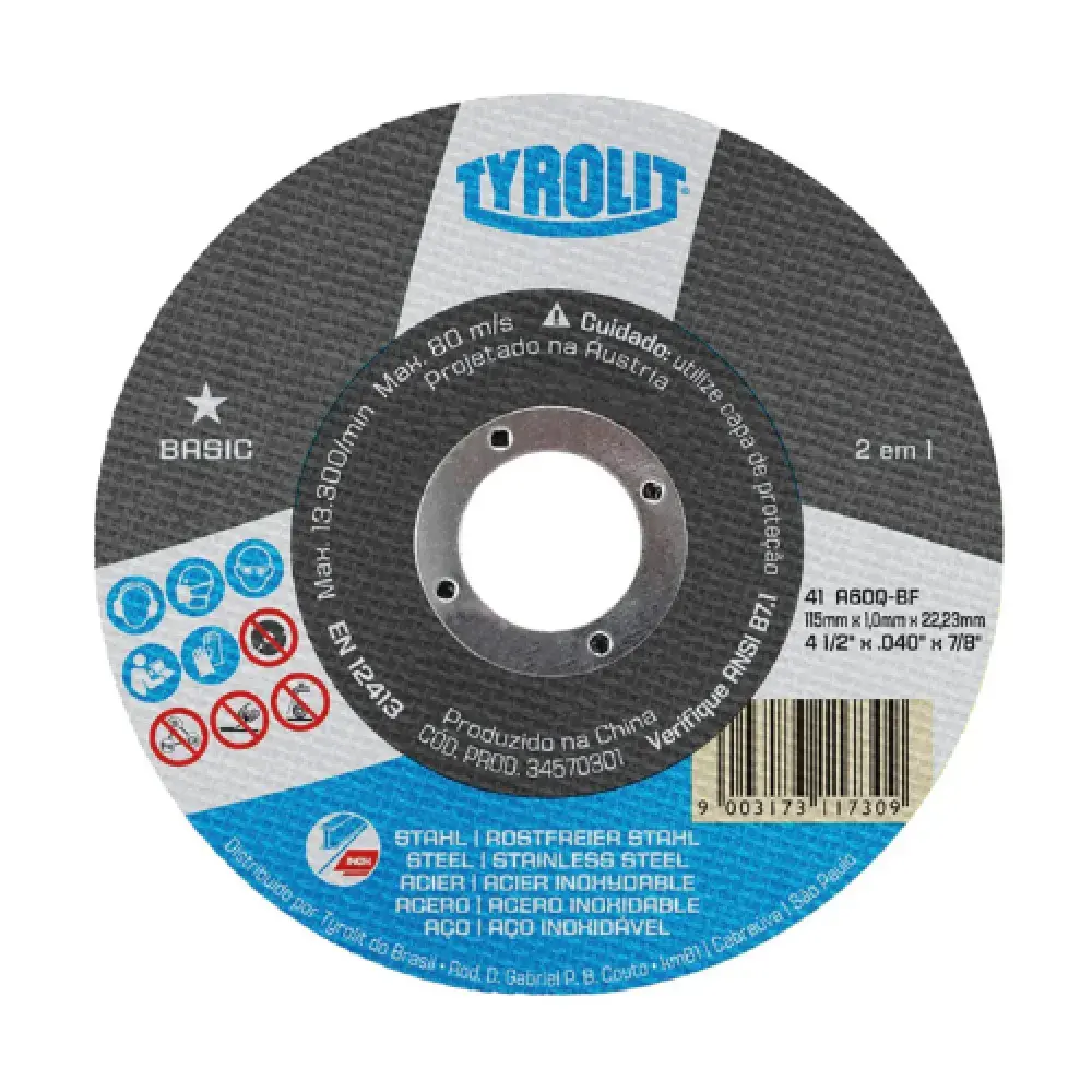 Discos de corte e desbaste