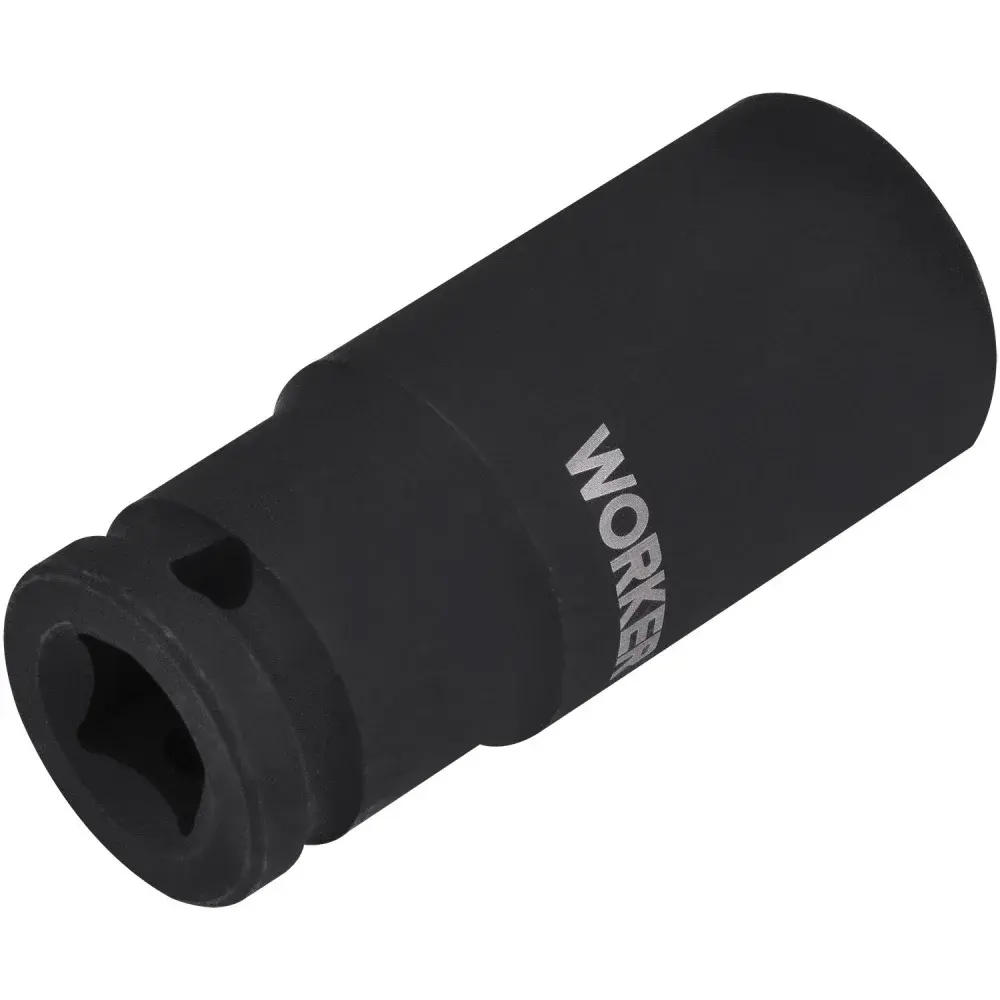 Soquete sextavado de impacto longo encaixe 1/2 24MM Worker — fotografia 5